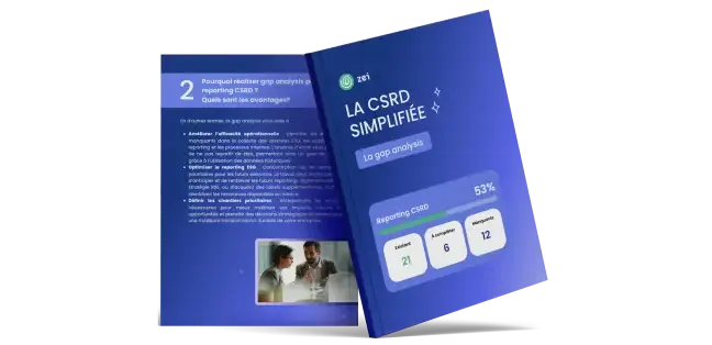 Image du guide sur la gap analysis CSRD